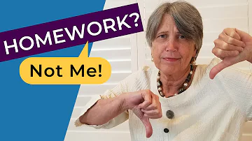 Does your therapist give you homework?