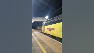 Colas Rail Class 56 56049 Robin Of Templecombe Passing Cramlington Station With Warning Tones