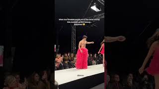 this moment on the runway 😯 #fashion #model #trending #viral #shorts #runway