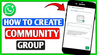 WhatsApp Business Me Community Group Kaise Banaye|How To Create Community Group In WhatsApp Business screenshot 1