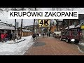 Krupówki Zakopane - Poland  in 4K [Daytime]