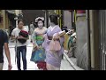 京都　祇園甲部の舞妓 紗友美さんの仕込み時代　Geiko, Maiko, and Maiko apprentice in Gion, Kyoto