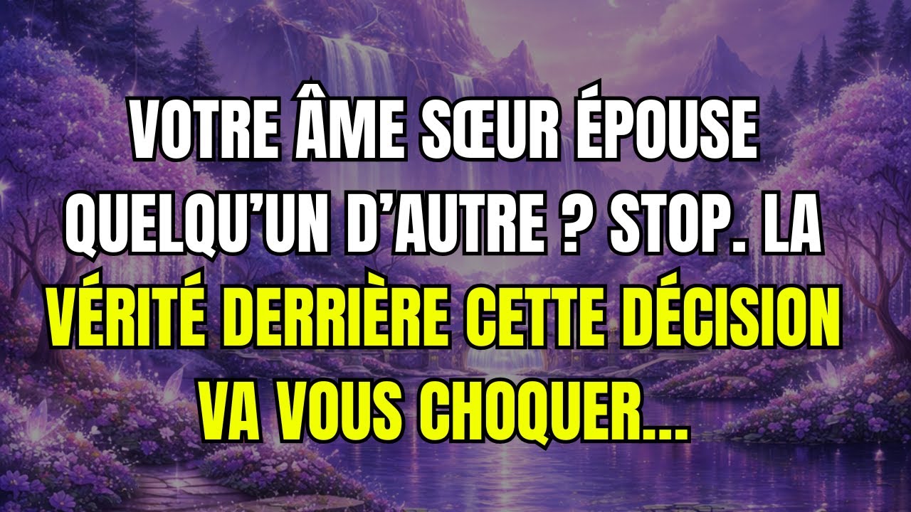 Votre âme sœur épouse quelqu’un d’autre ? STOP. La vérité derrière cette décision va vous choquer…