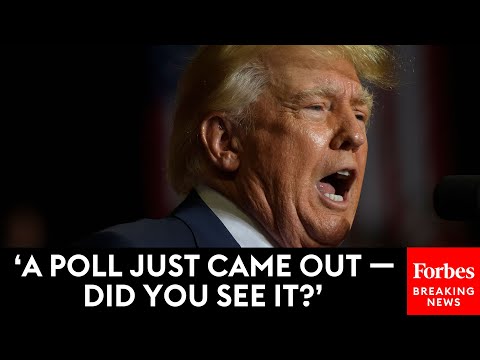 Trump: 'A Poll Just Came Out—Did You See It?'