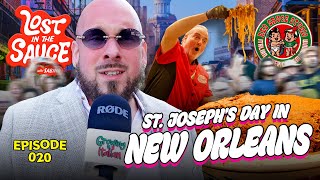 St. Joseph's Day in New Orleans | LOST IN THE SAUCE