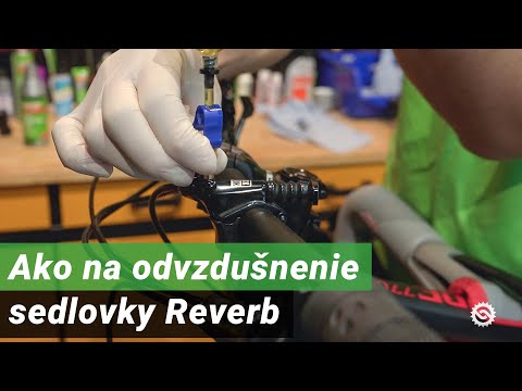 Ako na odvzdušnenie sedlovky Reverb