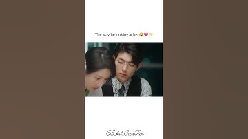 The way he looking at her😩✨🦋|My lethal man💗💕|#FanZhiXin#Mylethalman#cdrama#romance#fyp