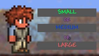 Which Terraria world size is best for YOU