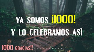 Llegamos a los 1000 suscriptores y lo CELEBRAMOS ASÍ ¡1000 GRACIAS!