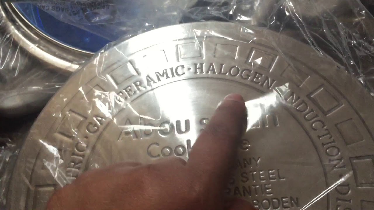 Abou Sarah. ( ollas en acero quirúrgico.) YouTube