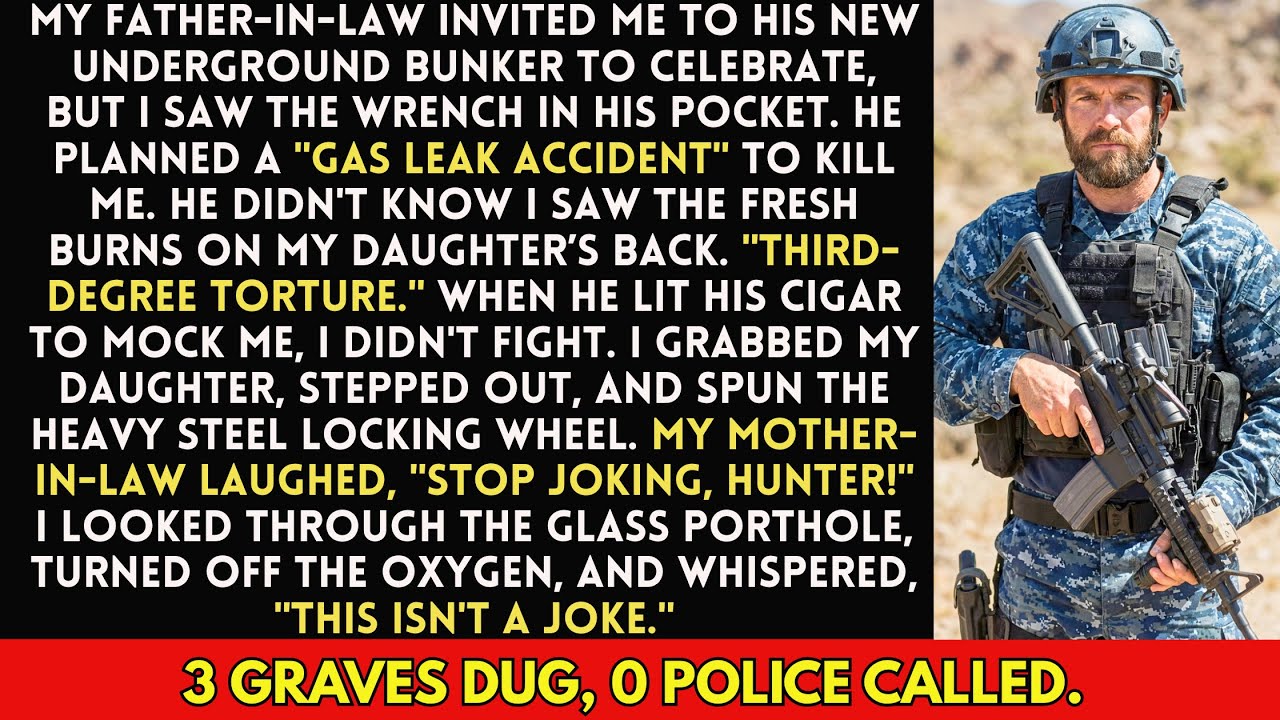 FIL Burnt My Daughter With Cigar 19 Times—MIL Laughed—Navy SEAL Dad Buried Both Alive Tonight