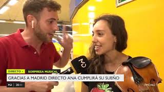Sorprendida por 'Mago de Oz' en directo en el metro de Madrid