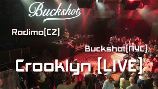 Buckshot (Black Moon) Live performing "Crooklyn" w/ Radimo (Champion Sound) Lucerna Music Bar Prague