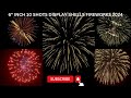 6 inch 10 shots display shells fireworks 2024