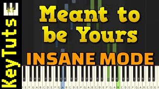Meant to be Yours from Heathers - Insane Mode [Piano Tutorial] (Synthesia) Resimi