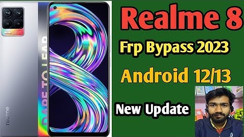 Realme 8 (RMX3085)FRP/GoogleAccount Bypass100% working(Without Pc) Android realme 8 frp 2023 new upd