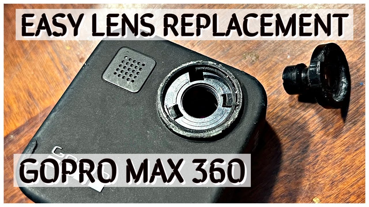 ⁣GoPro Max 360 Lens Replaced
