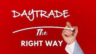 Details Day Trade the RIGHT way! Top down trading! #MTFA #TheStrat Update