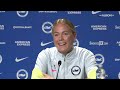 Mikey Harris And Guro Bergsvand's Everton Press Conference
