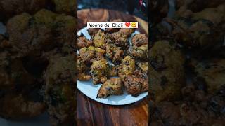 कुरकुरीत मूग डाळीचे भजी | Crispy Moong Dal Chi Bhaji | Moong dal pakoda | Marathi recipe shorts