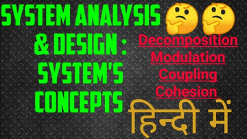System Analysis & Design : System