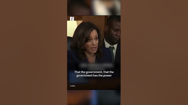 Kamala Harris Takes Down Brett Kavanaugh