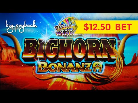 SUPER LUCKY WHEEL SPIN, WOW! Bighorn Bonanza Slot - AWESOME!