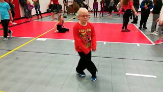 Micah at Indian Creek's Mini Dance Marathon