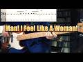 Shania Twain - Man! I Feel Like A Woman! (Bass Cover with TABS)