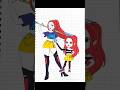 Kpop Demon Hunters HUNTRIX MIRA and MIRA BABY | Sticker Book DIY