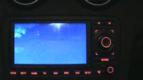 Audi RNS-E reverse camera and garmin Mexico Maps