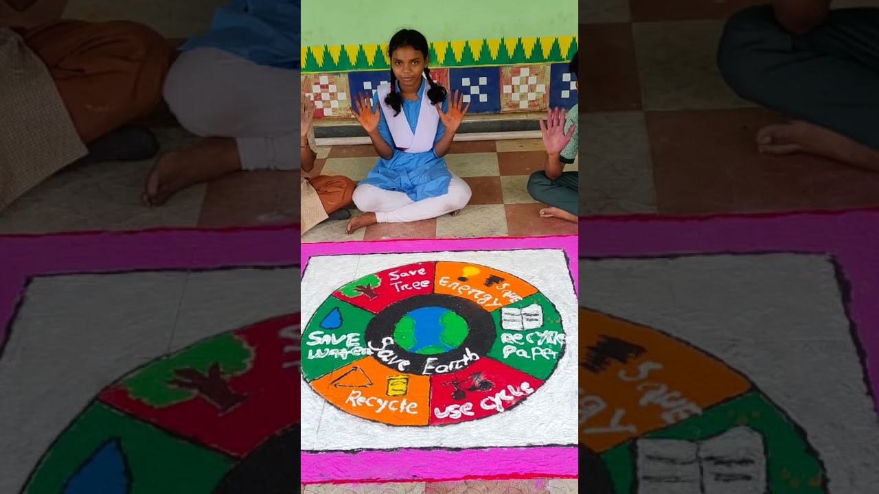 rangoli competition for energy club  