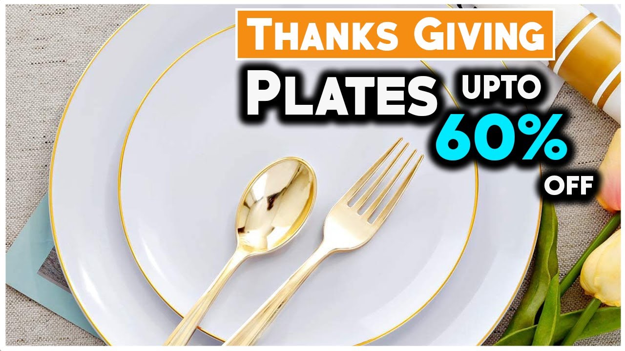 6 Best Thanksgiving Plates 2021 Limited Offers  - Hami Gadgets