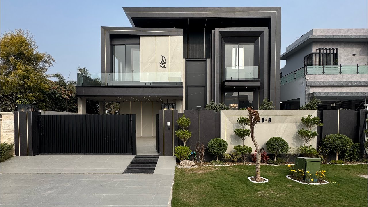 1 KANAL ULTRA MODREN DESIGN HOUSE FOR SALE IN DHA PHASE 7 CALL 📞 0307-6089887