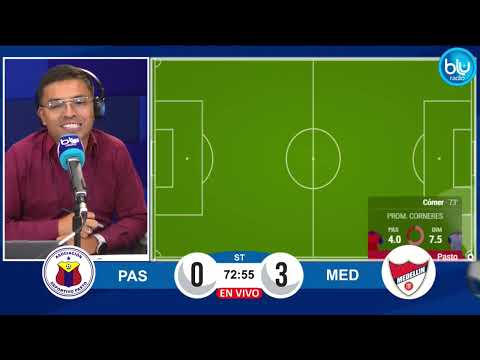 Medellín thrashes Deportivo Pasto at the Libertad Stadium! Klinger scores the third goal against ...
