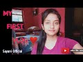 My first vlog   my first vlog on you tube  sayani official 