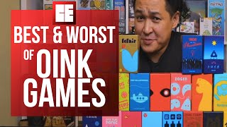 Best & Worst of Oink Games | Cardboard East
