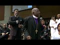 Bishop William Ellis at Rev. Clay Evan's Service