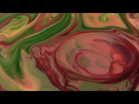 Abstract Colorful Mixing Food Painting Liquid Color Blasting Background Texture | Stock Footage -