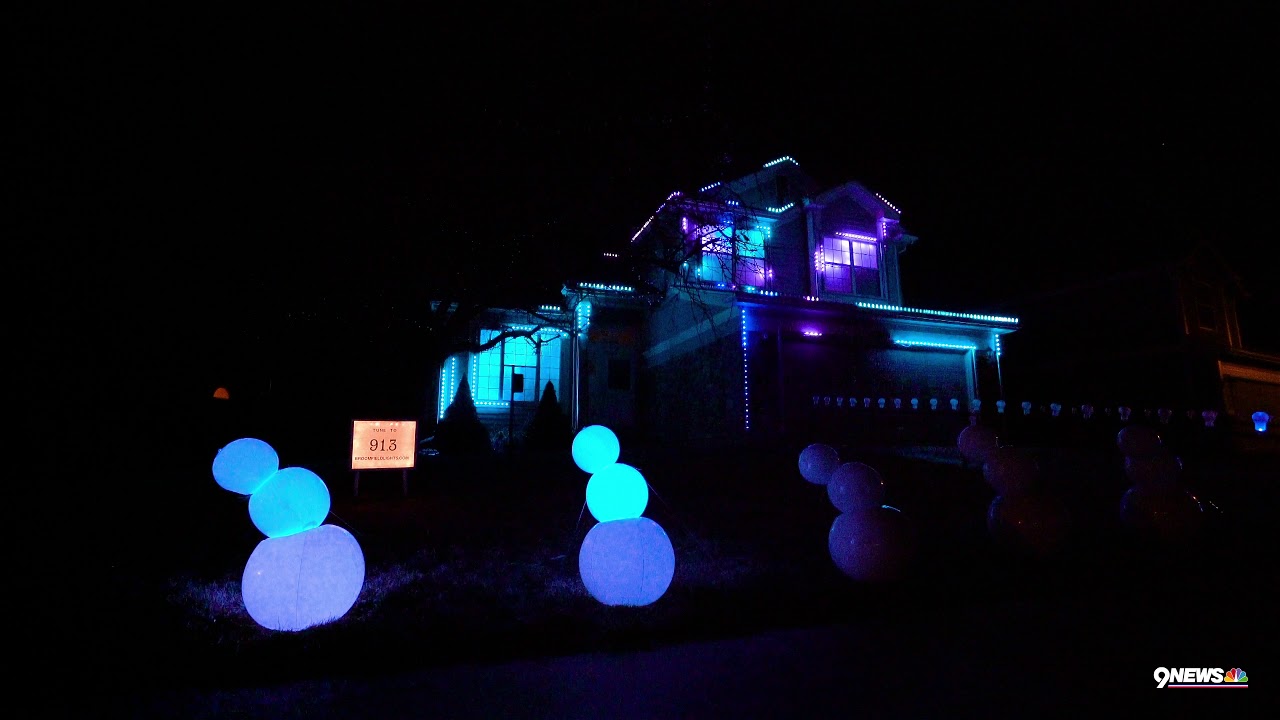 Broomfield Lights 2017 Christmas light show YouTube