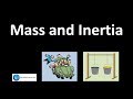 Understanding Mass and Inertia