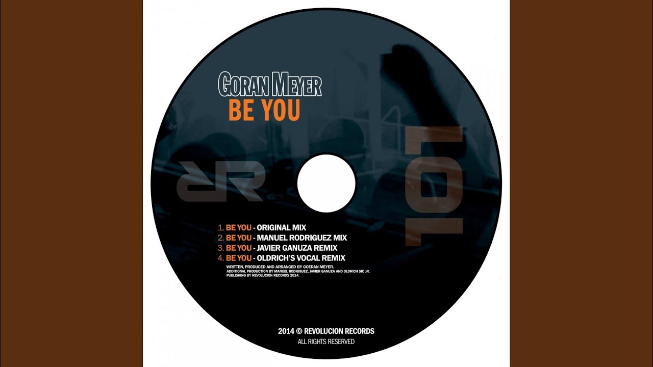 Watch Be You (Original Mix) on YouTube Watch Be You (Original Mix) on YouTube