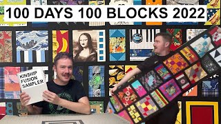 100 Days 100 Blocks Kinship Fusion Sampler Challenge Quilt-Along (So Stunning)