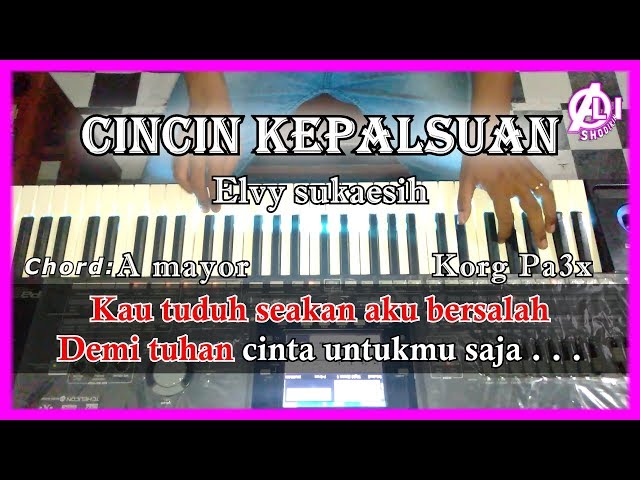 CINCIN KEPALSUAN - Elvy Sukaesih - Karaoke dangdut Korg Pa3X class=