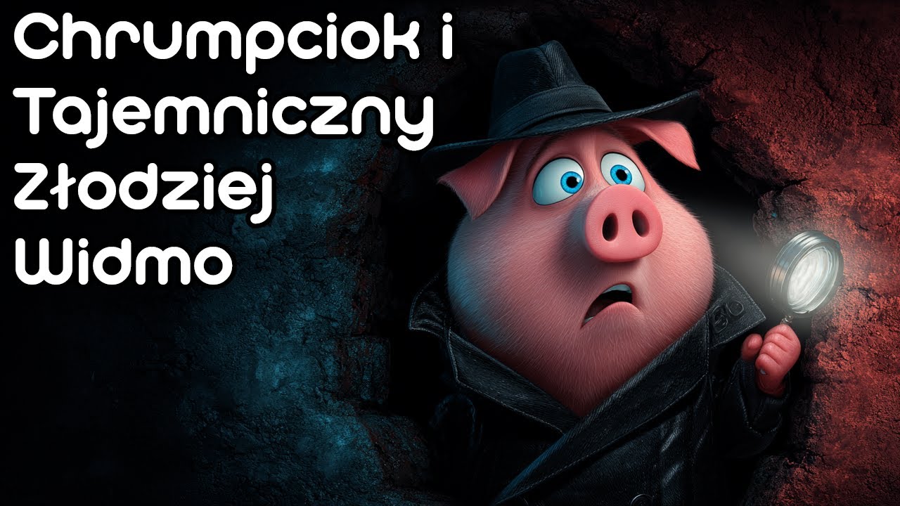 🐷 Detektyw Chrumpciok i Tajemniczy Złodziei Widmo cz.1 👻 | Bajka słuchowisko dla dzieci 🌙