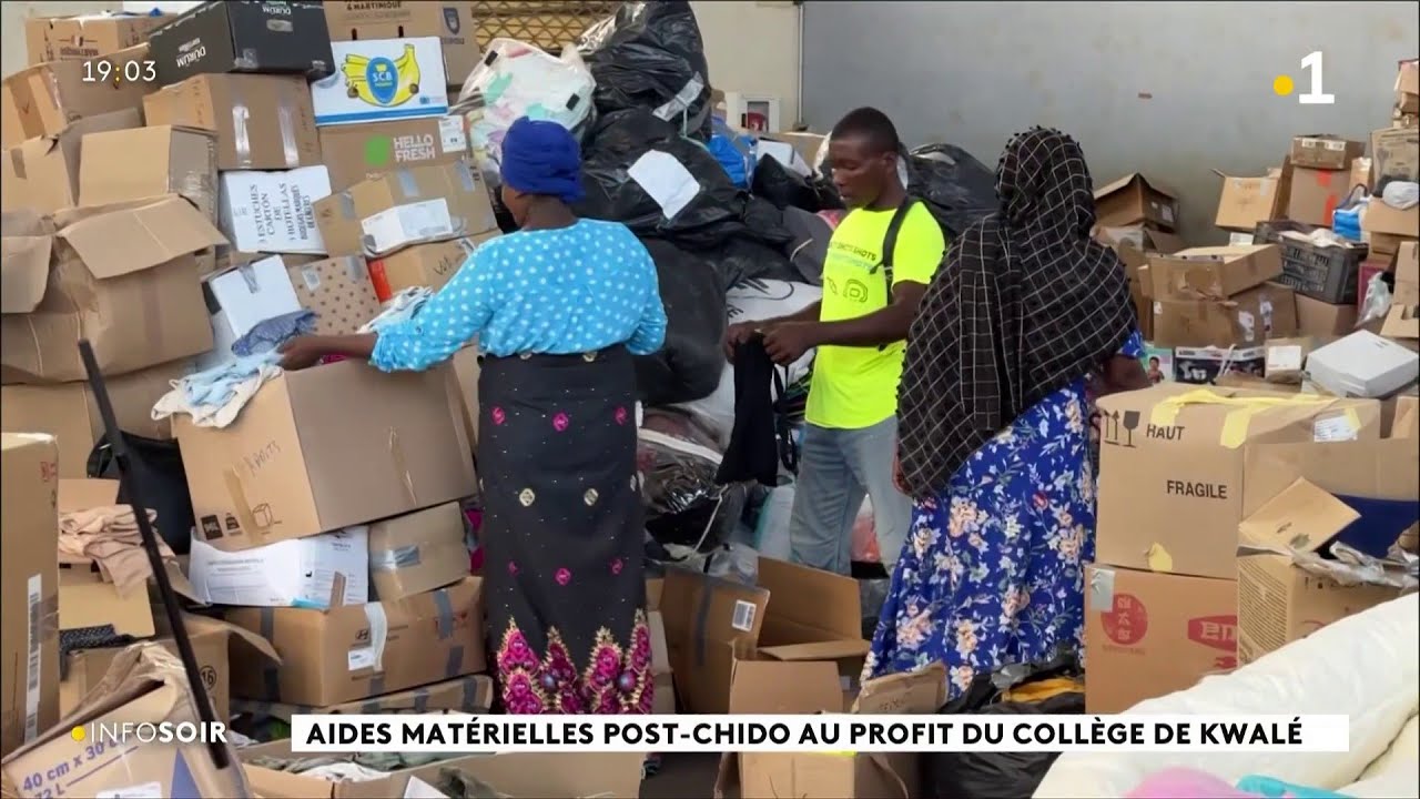 #Apreschido : Aides matérielle au profit du collège de Kwalé