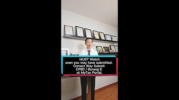 MUST Watch, even you may have submitted. Correct Way Submit CP8D / Borang E at MyTax Portal.