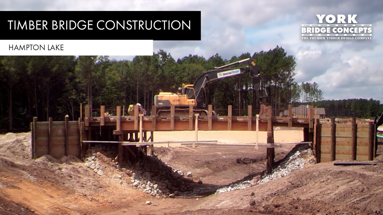 HS-20-44 Timber Vehicular Bridge Construction | Hampton Lake, Bluffton ...