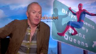 Spider-Man: Homecoming: Michael Keaton Official Movie Interview | ScreenSlam