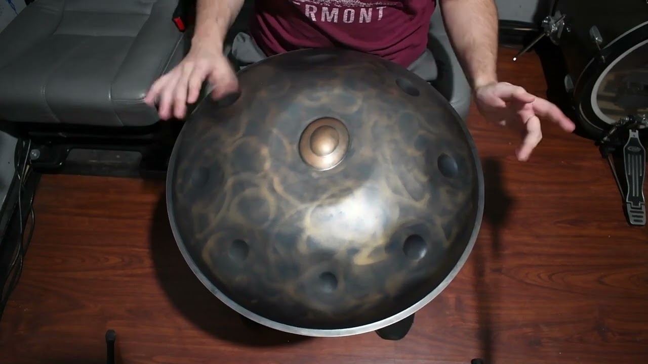 Hamsa Handpans - D Hijaz 9 apprentice model